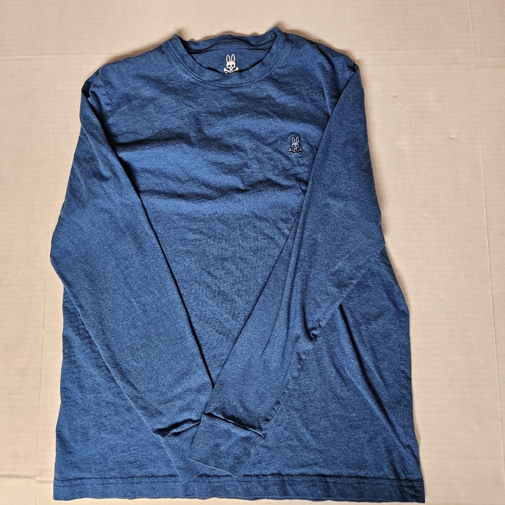 Psycho Bunny‎ Blue Long Sleeve Crewneck Size 4
